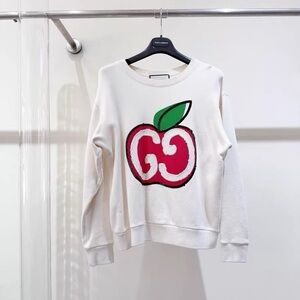 Authentic Gucci White Textured Fabric